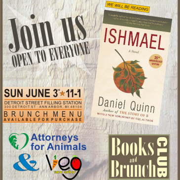 Announcing “Books and  Brunch Club”: 1st meeting, Sunday, June 3, 11AM-1PM, in Ann Arbor
