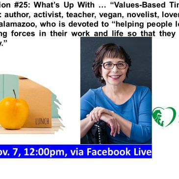 Lunch + Legislation #25: Hillary Rettig, “Values-Based Time Management”  